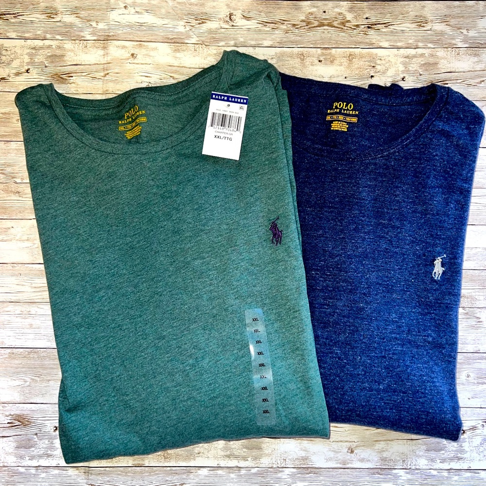 Men’s Ralph Lauren Polo long sleeve tee shirts. Bundled. Never worn.